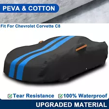 Outdoor Car Cover Custom for 2020-2024 Chevy Corvette C8 All-Weather 6 Layers