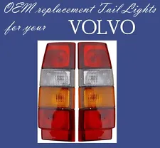 VOLVO WAGON 740 760 940 960 TAIL LIGHT PAIR 1985-1995 3518908 3518909 (For: Volvo 940)