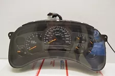 2003 2005 Chevrolet Tahoe Speedometer Instrument Cluster 75k Miles V1 007