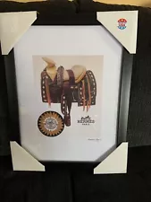 Hermes Fairchild Paris Framed Picture Saddle