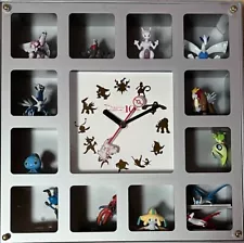 Pokemon Movie 10th Anniversary Clock Not for Sale Wall Clock Figure clock