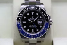 Rolex GMT-Master II Black 116710BLNR 40mm 2013 Batman