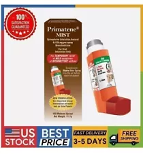 Primatene 1 Mist Asthma Relief Inhaler 160 Metered Spray Exp. 12/2025