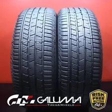 Set of 2 Tires LikeNEW Continental Cross Contact LX Sport 235/55R19 101H #81627 (Fits: 235/55R19)