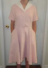 Retro Diner Waitress Costume - Gown Town Size Medium