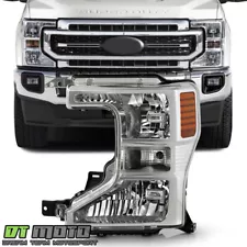 For 2020-2022 Ford F250 F350 SuperDuty Halogen Type Headlight Headlamp Driver (For: 2021 Ford F-250 Super Duty)