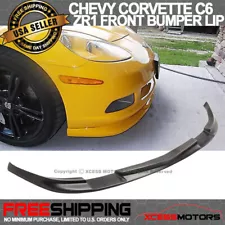 Clearance Sale! Fits 05-13 Chevy Corvette C6 Base Front Bumper Lip Unpainted PU