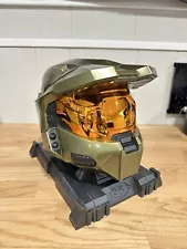 Halo 3 Legendary Edition Master Chief Helmet Display w/ Stand NO GAME Free Ship