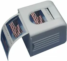 Postage Stamp Dispenser for Roll Coil of 100 Forever Stamps, holds 1 roll