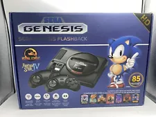 Sega Genesis Flashback HD 85 Built In Games w/Original Box/Manual/Controllers