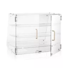 Olde Midway Pastry Display Case - 3-Tier, Commercial Acrylic Countertop Baker...