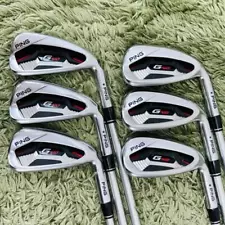 New ListingPing G410 Iron Set Green Dot Flex S 6 Pieces MCI 100 Right Handed F/S #30