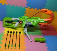 Nerf Zombie Dead Strike Dreadbolt 30” Crossbow BOW ARROW Dart Blaster Gun Scope