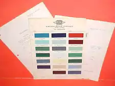 1953 OLDSMOBILE FIESTA DELUXE SUPER HOLIDAY 88 98 CONVERTIBLE COUPE PAINT CHIPS