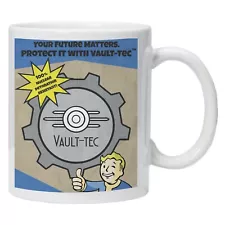 Fallout Vault-Tec Personalised Mug Printed Coffee Tea Drinks Cup Gift