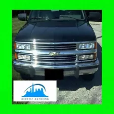 1988-1993 CHEVY CHEVROLET SILVERADO CHROME TRIM FOR GRILL GRILLE W/5YR WARRANTY (For: 1993 Chevrolet Silverado)