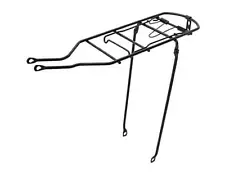 Original Bicycle Steel Black Carrier Back Rack Used for Beach Cruiser and Fixies