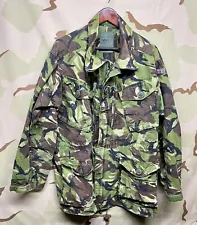 Vintage British Military Temperate DPM Camo Smock Jacket - Size 180/112 or XL