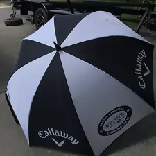 Callaway Golf Umbrella Black & White Single CANOPY - 54” Preowned