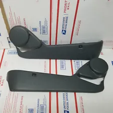 1992-1996 Ford F-150, Bronco Ranger LH & RH Bucket Seat Trim Panel DARK Gray B