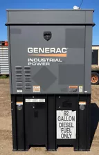 20 kw Generac / Mitsubishi Diesel Generator - 2.5L 4 Cyl. - 196 Hours - 2019