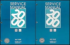 2000 Chevy Astro and GMC Safari Van Shop Manual Set Repair Service Books (For: 2000 GMC Safari)