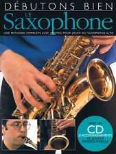 Absolute Beginners Saxophone French Edition Learn to Play Lessons Book CD