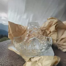 Very Nice A Crystal Bowl With Handle SALE!! $12ð¥ð¥ð¥