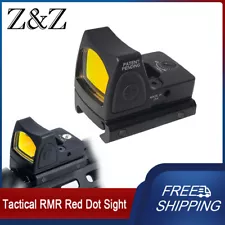 Red Dot Tactical RMR Reflex Sight Scope for Pistol Glock 17 19 W/20mm Mount