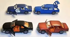 Siku Mercedes Benz 300 TE Wagon 500 SEC SL West Germany 1/55 Lot Of 4 Clean