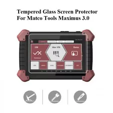 Tempered Glass Screen Protector Cover for Matco Tools MAXIMUS 3.0 MDMAX3