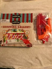 Carnival Squirt Gun Shooting Gallery game Gun Water Pistol Set for ages 8+