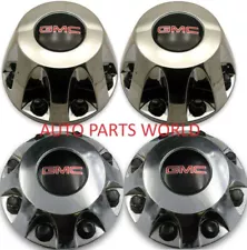 4pcs. SET 2011- 22 GMC SIERRA 3500 17" Dually FRONT/ REAR Center Caps SET