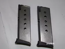 Lot of 2-factory original Sig P-245 compact 6RD, 45acp magazines/clips- 1-MONEY