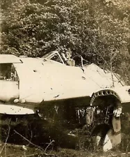 Org. Photo: US View Abandoned Luftwaffe Messerschmitt Me-262 Jet Fighter; 1945!