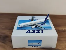 AIRBUS FACTORY LIVERY A321 Aircraft Plane Model 1:400 Scale Dragon Wings RARE