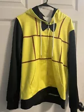 Gravity Falls Bill Cipher printed Zipper Hoodie Jacket Cosplay Sweatshirt M