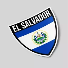 El Salvador Sticker Shield for Car, Moto, Van, Truck, Laptop, Bottle, etc...