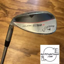 New LH Callaway Sure Out 2 Lob Wedge LW Left Handed / 60° Wedge Flex Steel 35”