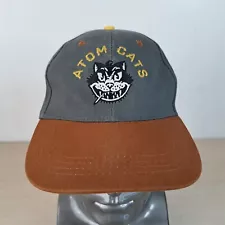 ATOM CATS FALLOUT 4 ADJUSTABLE SNAPBACK BASEBALL HAT/CAP, BROWN/GRAY, GREASERS