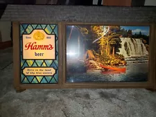 Hamm's Moving Waters Rippler Beer Sign