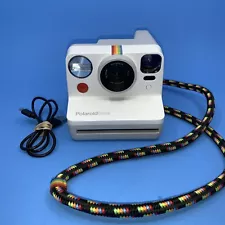 Polaroid Now White (9027) I-Type Instant Film Camera Tested & Working Freeð¦ ð¥