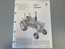 International 766 Tractor Sales Info 4 Page