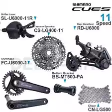 NEW SHIMANO CUES U6000 11-SPEED GROUP GROUPSET 32T 170MM 50T BSA