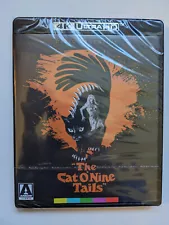 THE CAT O'NINE TAILS (4K UHD, Arrow, 1971) Mario Bava NEW SEALED