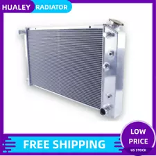 3 Row 28"x17" Aluminum Radiator For 1971-1985 Riviera 1968-1972 Buick Skylark