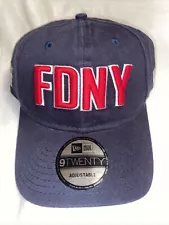 New York Mets FDNY Special Edition New Era 9Twenty Cap Hat Adjustable