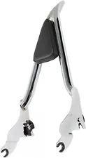 22 Inches Motorcycle Backrest Sissy Bar Detachable W/Pad for Touring CVO Road Gl