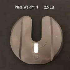 Bowflex 1090 SelectTech Dumbbell Replacement #1 (smallest) Weight Plate (2.5lb)