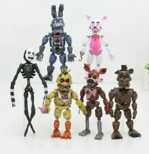 6PCS 6in FNAF Five Nights at Freddy's Action Figures Set Party Toy Gift Boy US